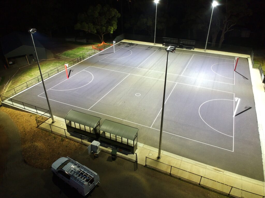 Red Hill Netball Lights